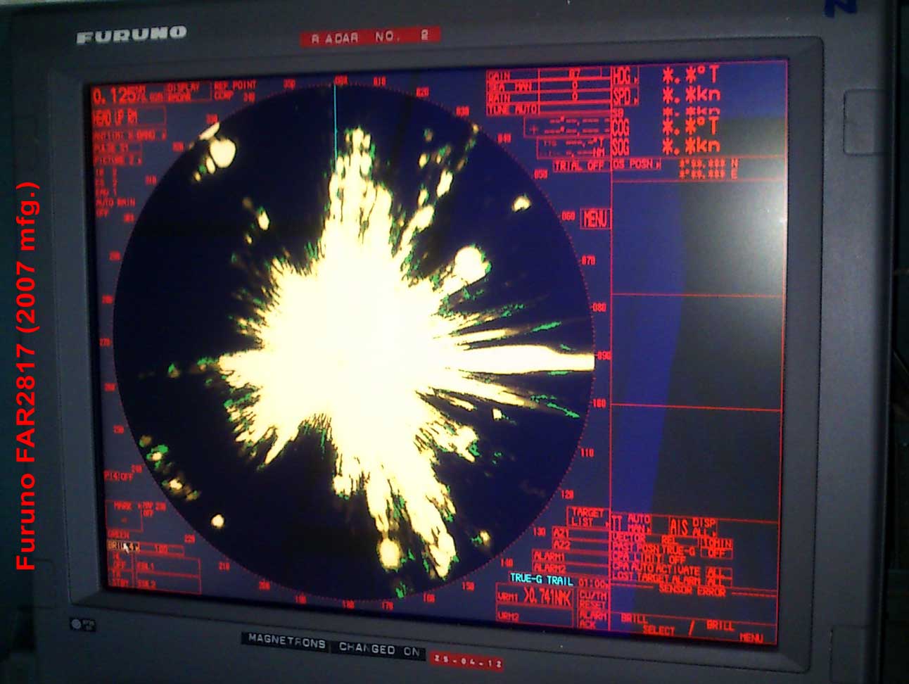 Furuno FAR 2817 Used Marine Radar System for Ship Navigation