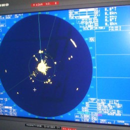 Used Marine Radar Furuno Model FAR2817, Open Array Scanner