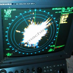 Furuno FR2115 X Band Optional ARPA marine radar set for sale