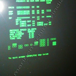 Used Furuno FR-2115 Marine Radar Display with Scanner and Array