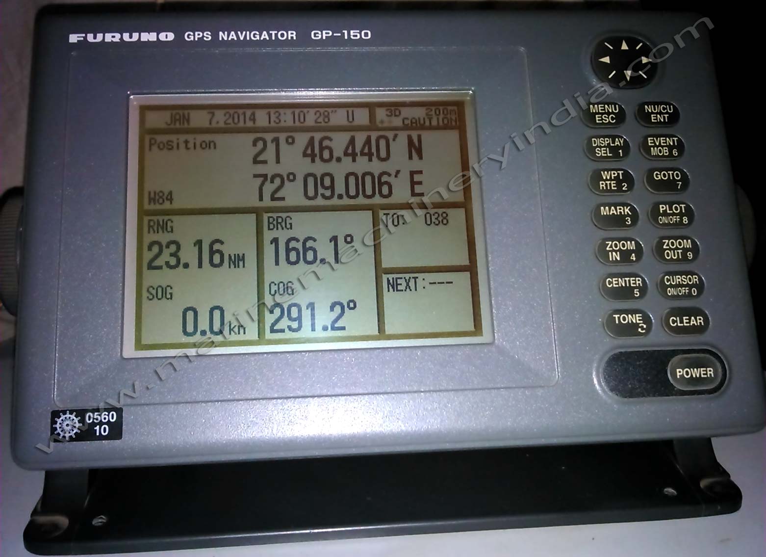 Used Furuno Marine Gps Navigator Gp150 And Antenna For Sale