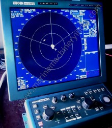 Koden MDC 2910P X Band Used Marine Radar Set for sale