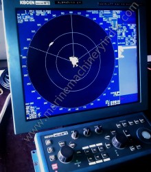 Used Marine Radar Koden MDC 2910P Display, Keyboard & Scanner