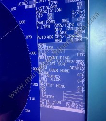 Used X Band ARPA Marine Radar Koden MDC 2910P for vessels