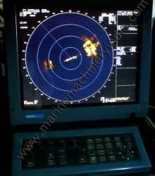 IMO Approved Marine Radar Koden MDC 1810P 12KW 72nm Set Test 2