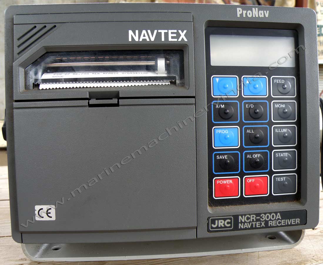 Used Marine Navtex Receiver JRC NCR-300A ProNav with printer
