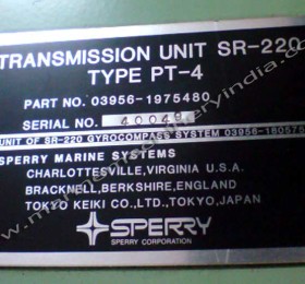 Sperry SR220 Transmission Unit SR-220 Type PT-4, 03956-1975480