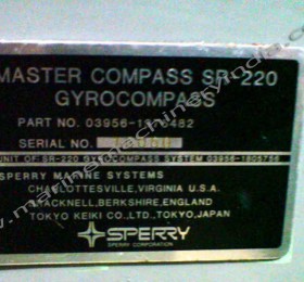 Sperry SR220 Gyro Compass Part No.03956-1975482 for sale