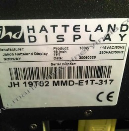 Transas Navi Sailor ECDIS 4000 Hattlend LCD JH19T02MMDE1T317