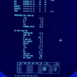 Furuno FAR 2117 Self Test run result