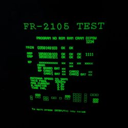 Furuno FR-2125 X Band ARPA Self Test