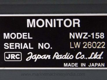 JRC NWZ-158 LCD Label